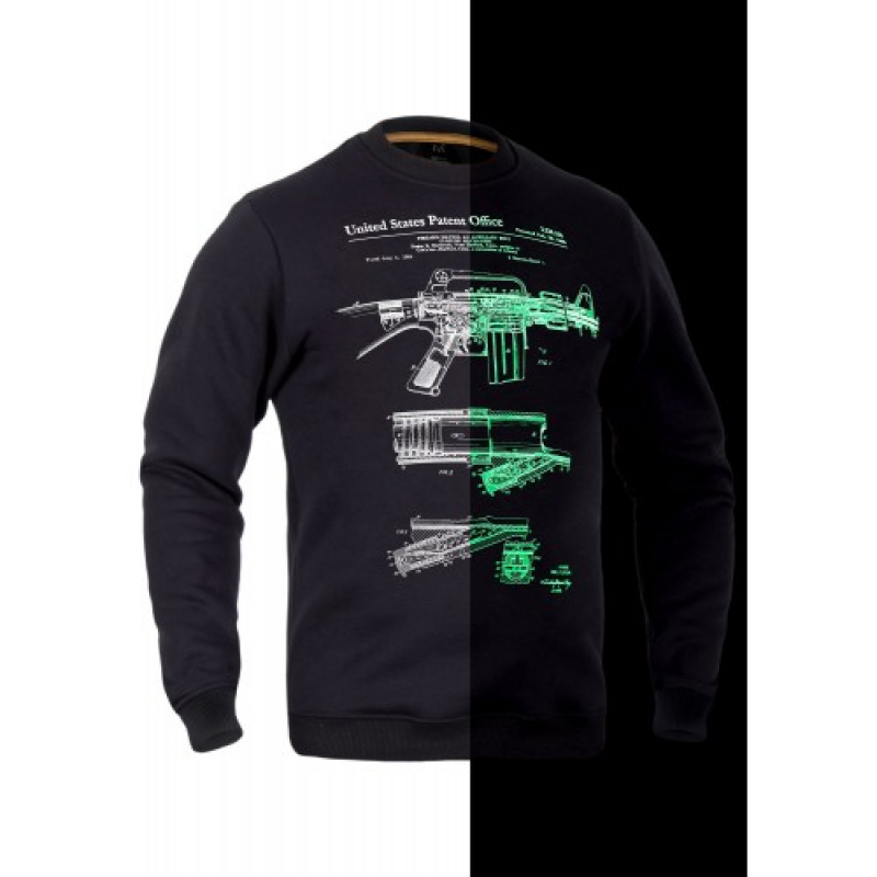 P1G-TAC ТОВСТОВКА М16/AR15 RIFLE LEGEND BLACK UA281-29911-BK-M16-NG