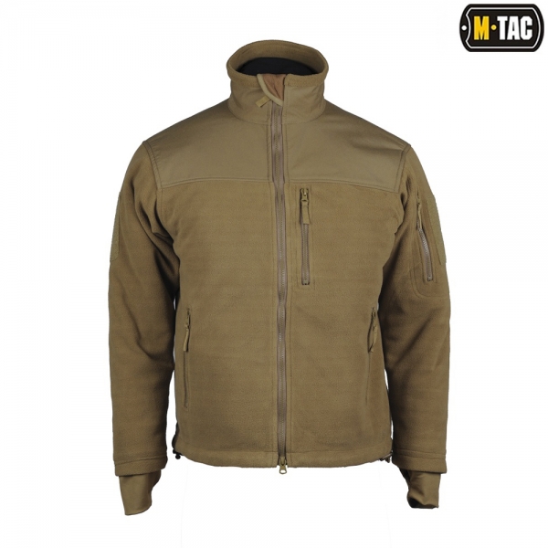 M-TAC КУРТКА ALPHA MICROFLEECE JACKET KHAKI