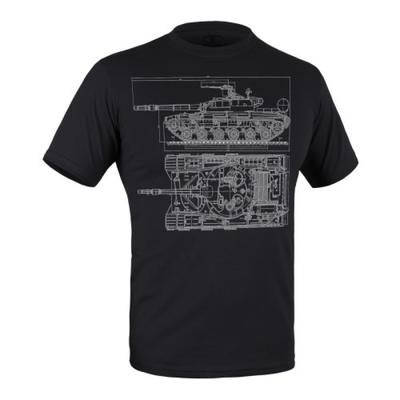 P1G-TAC ФУТБОЛКА ARMORED FORCE COMBAT BLACK UA281-29891-BK-TN