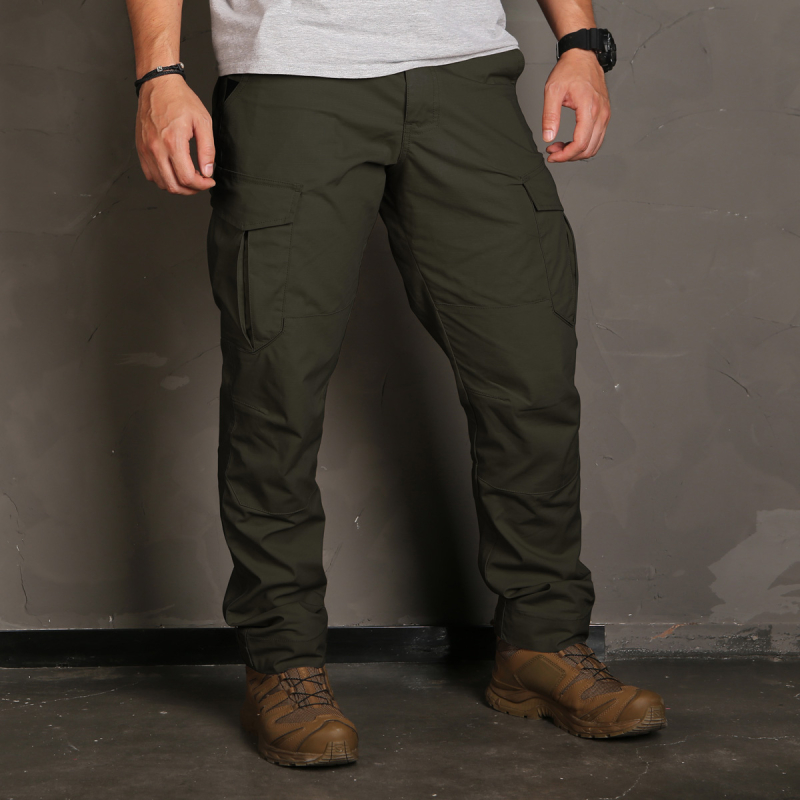 EMERSON ТАКТИЧНІ ШТАНИ ERGONOMIC FIT LONG OLIVE EMB9463RG-32