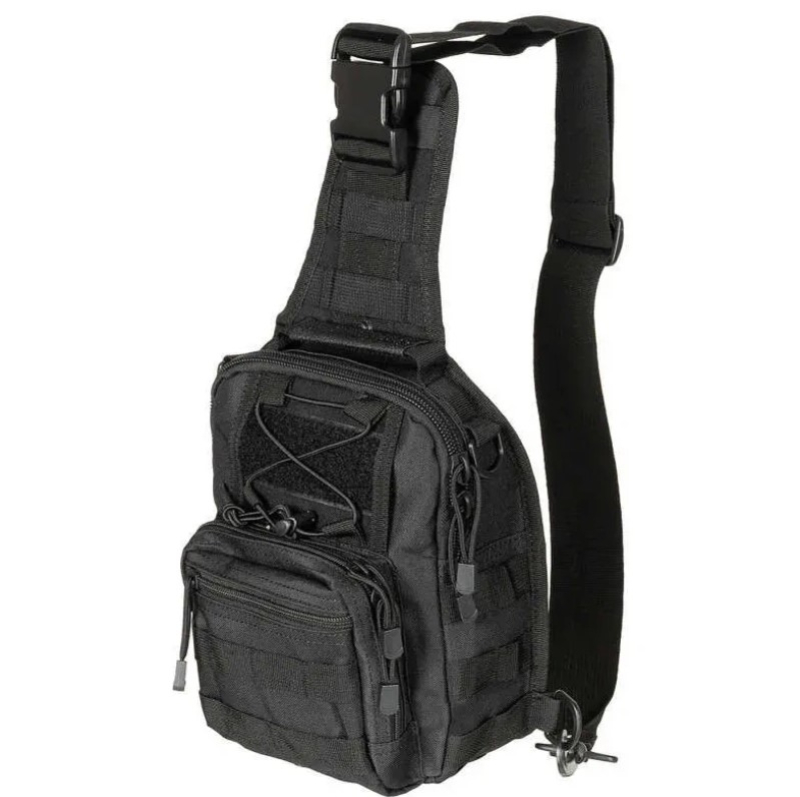 TAILOR СУМКА РЮКЗАК ОДНОЛЯМОЧНИЙ МОЛЛІ 7Л BLACK 79303002