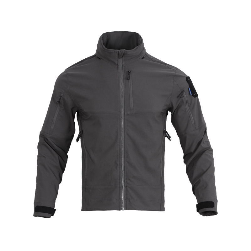 EMERSON КУРТКА ДЕМІСЕЗОННА BLUE LABEL FOG WINDPROOF SOFT-SHELL GRAY EMB9571SM-S