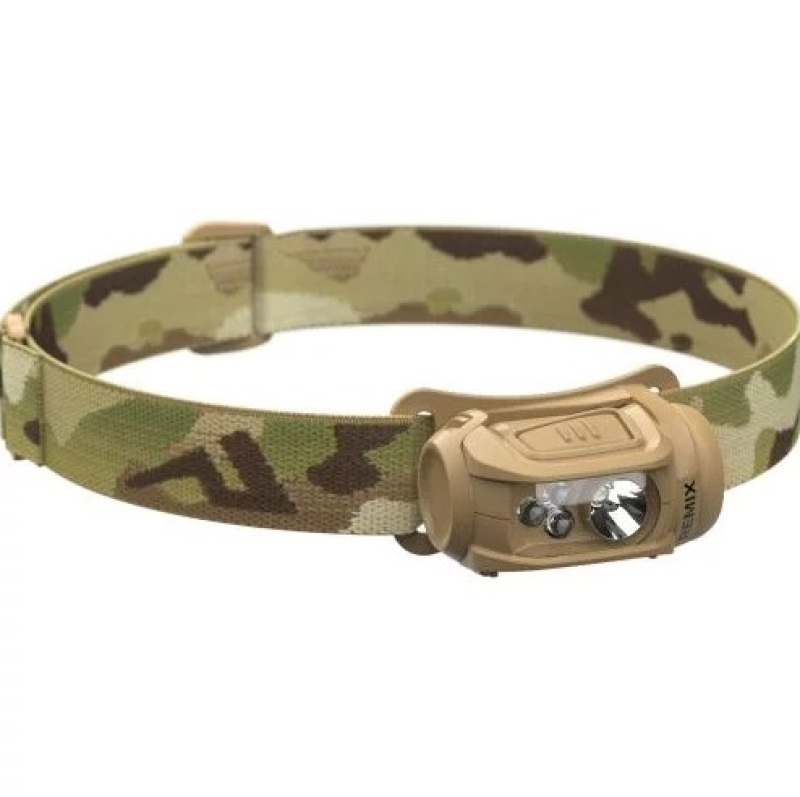 PRINCETON TEC ЛІХТАР НАЛОБНИЙ REMIX 450 RGB HEADLAMP MULTICAM RMX22RGB-MC