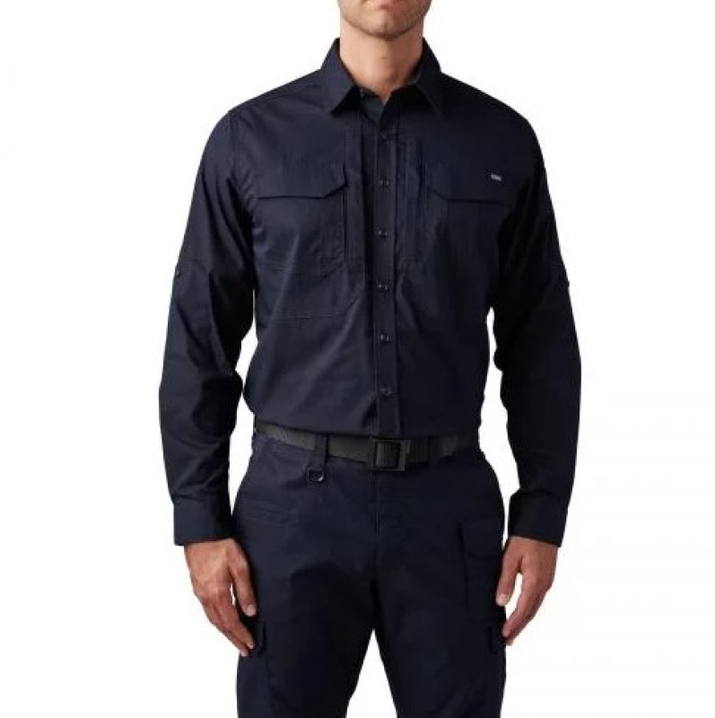 5.11 РУБАШКА ТАКТИЧЕСКАЯ ABR PRO LONG SLEEVE SHIRT DARK NAVY 72543ABR-724