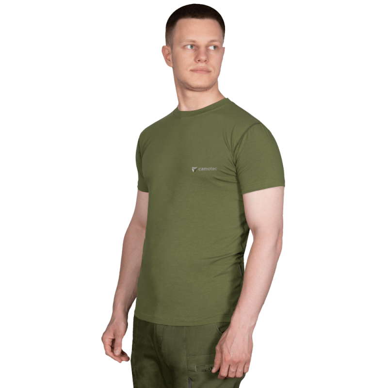 CAMO-TEC ФУТБОЛКА MODAL LOGO OLIVE 2408