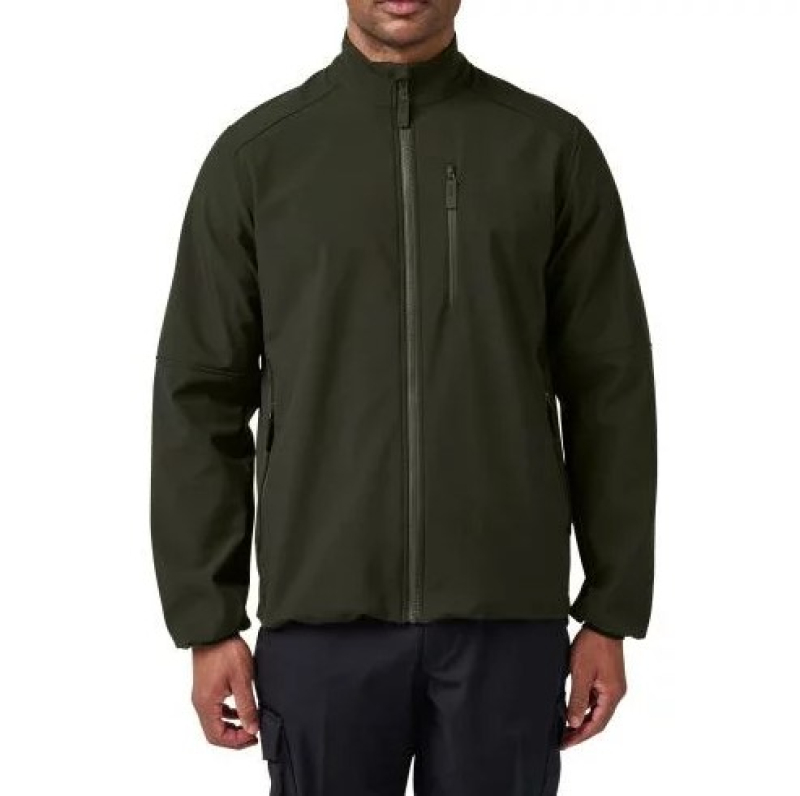 5.11 КУРТКА ДЕМИСЕЗОННАЯ DUTY SOFTSHELL JACKET RANGER GREEN 48396-186