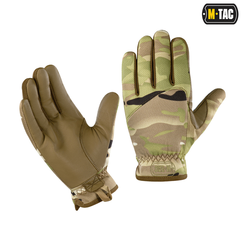M-TAC ПЕРЧАТКИ SCOUT TACTICAL MK.2 КОЖАНЫЕ MC