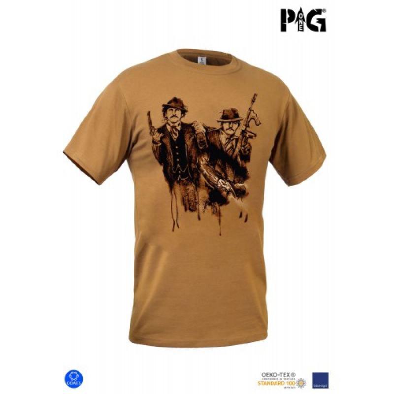 P1G-TAC ФУТБОЛКА PABLO COYOTE BROWN UA281-29891-CB-PB