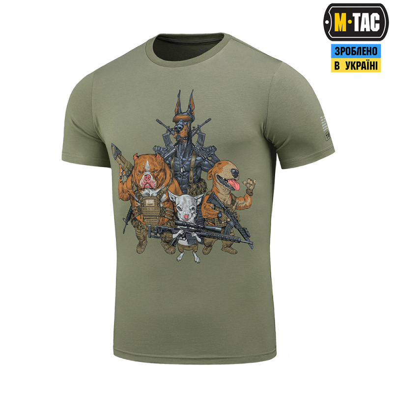 M-TAC ФУТБОЛКА REX TEAM LIGHT OLIVE