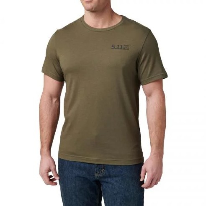 5.11 ФУТБОЛКА З ПРИНТОМ FREEDOM FRIES RANGER GREEN 76250-186