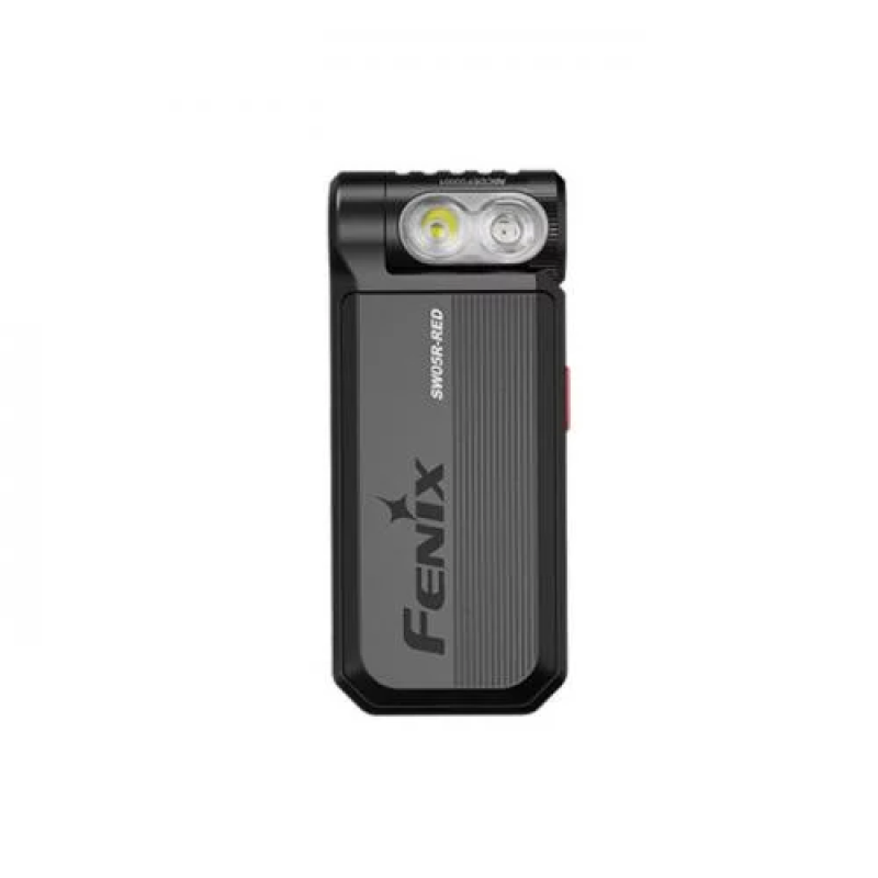 FENIX ФОНАРЬ РУЧНОЙ SW05R WHITE+RED LED BLACK SW05R-RL