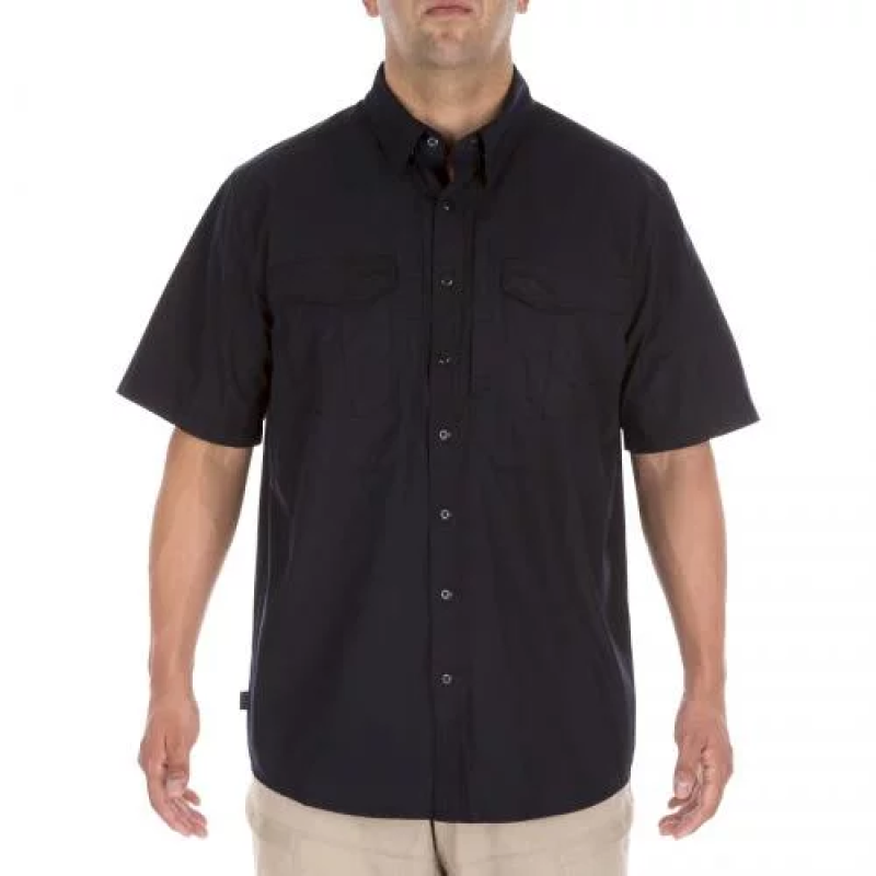 5.11 РУБАШКА ТАКТИЧЕСКАЯ STRYKE SHORT SLEEVE SHIRT DARK NAVY 71354ABR-724