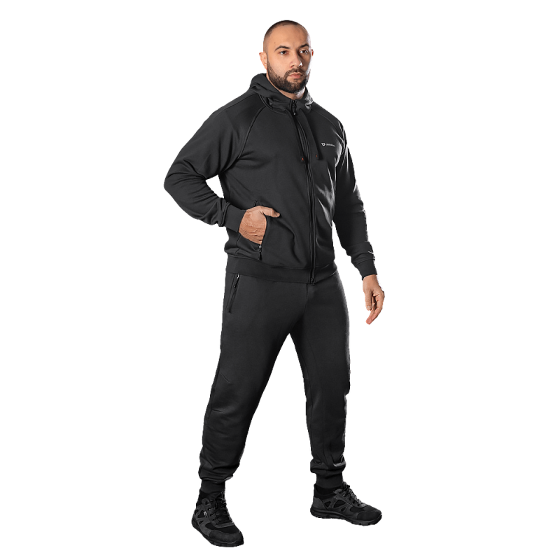 CAMO-TEC СПОРТИВНЫЙ КОСТЮМ FITPRO ZIP GRAPHITE 8539
