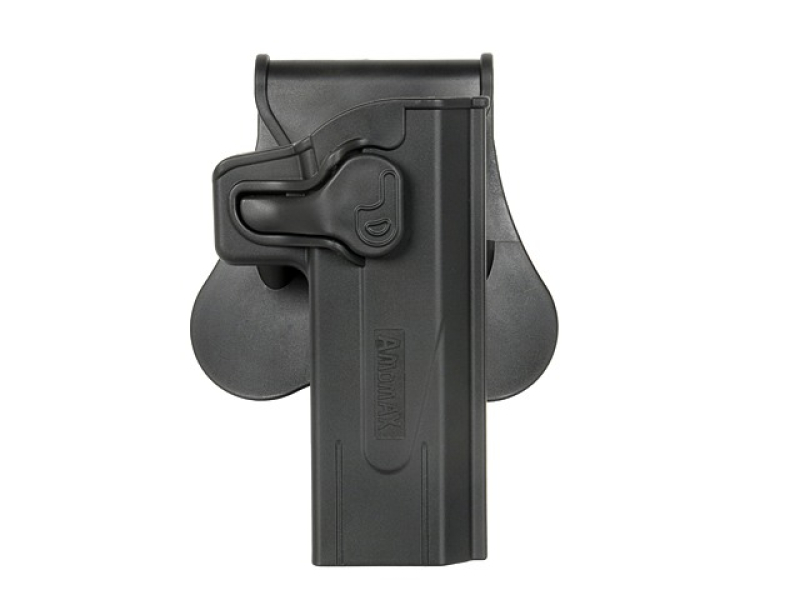 AMOMAX КОБУРА ПЛАСТИКОВАЯ FASTDRAW ДЛЯ HI-CAPA BLACK HS2863