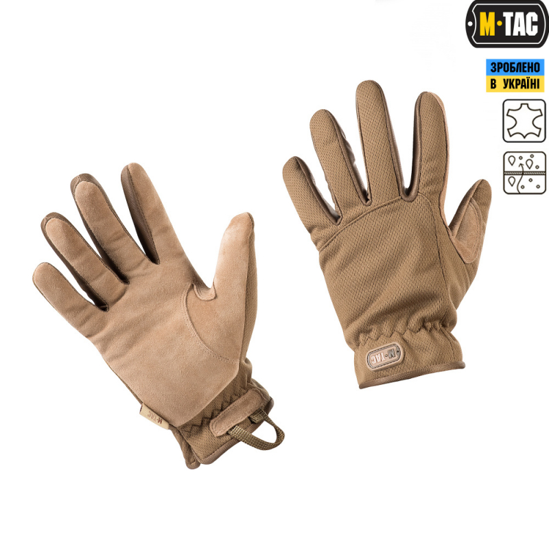 M-TAC ПЕРЧАТКИ SCOUT TACTICAL COYOTE