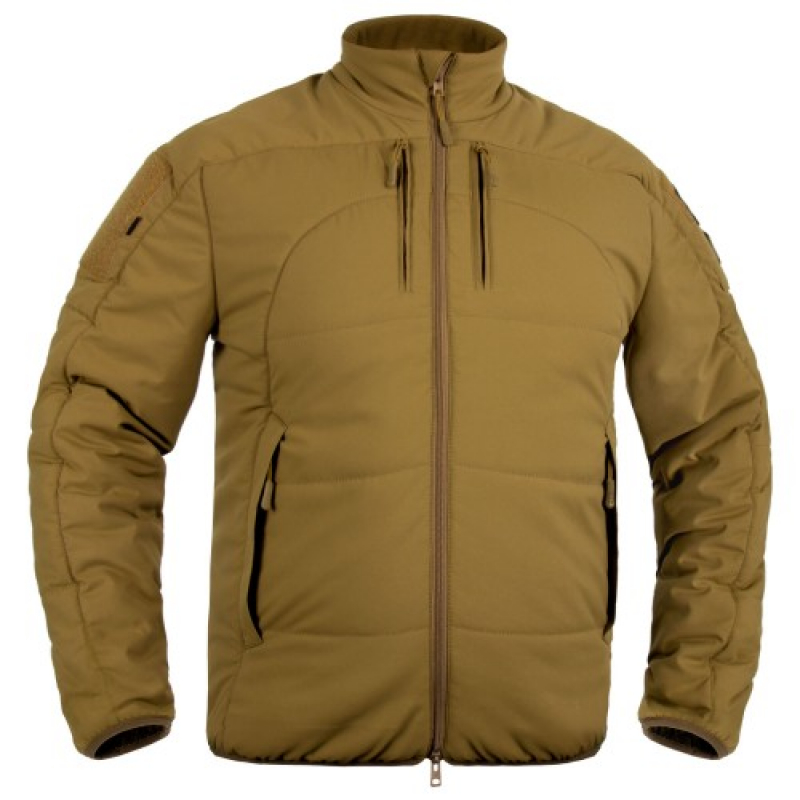 P1G-TAC КУРТКА ДЕМИСЕЗОННАЯ CALIDUM POLARTEC POWER FILL MIL-SPEC COYOTE BROWN UA281-91009-CB