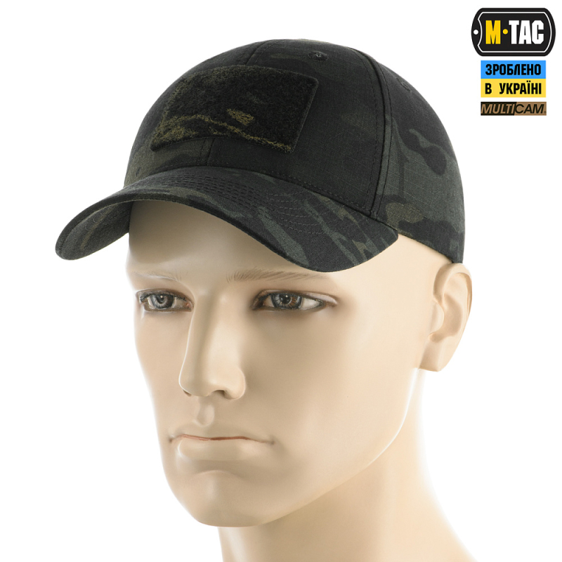 M-TAC БЕЙСБОЛКА ELITE ТАКТИЧНА NYCO EXTREME MULTICAM BLACK