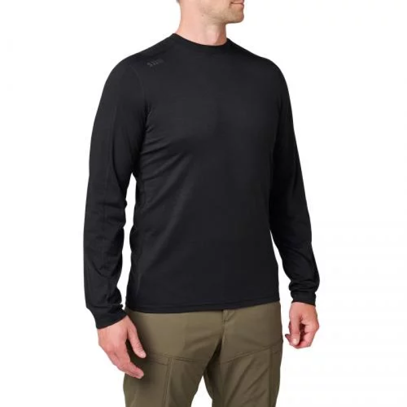 5.11 ТЕРМОРЕГЛАН SULLI UV MERINO CREW LONG SLEEVE BLACK 42200-019