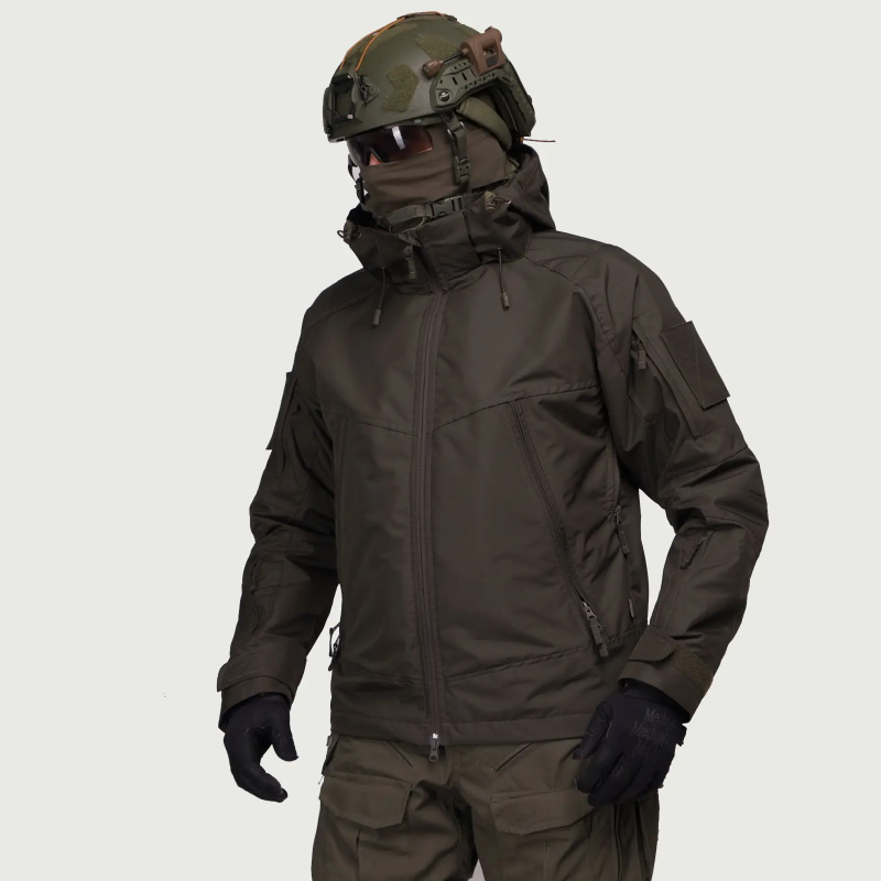 UATAC ТАКТИЧНА ДЕМІСЕЗОННА КУРТКА MEMBRANE OLIVE 3530
