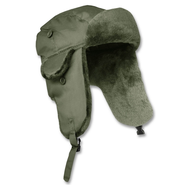MIL-TEC ШАПКА-ВУШАНКА МА1 OLIVE 12105001