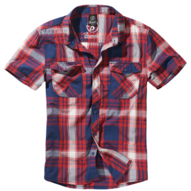 BRANDIT СОРОЧКА ROADSTAR RED-NAVY-WHITE 4012.164
