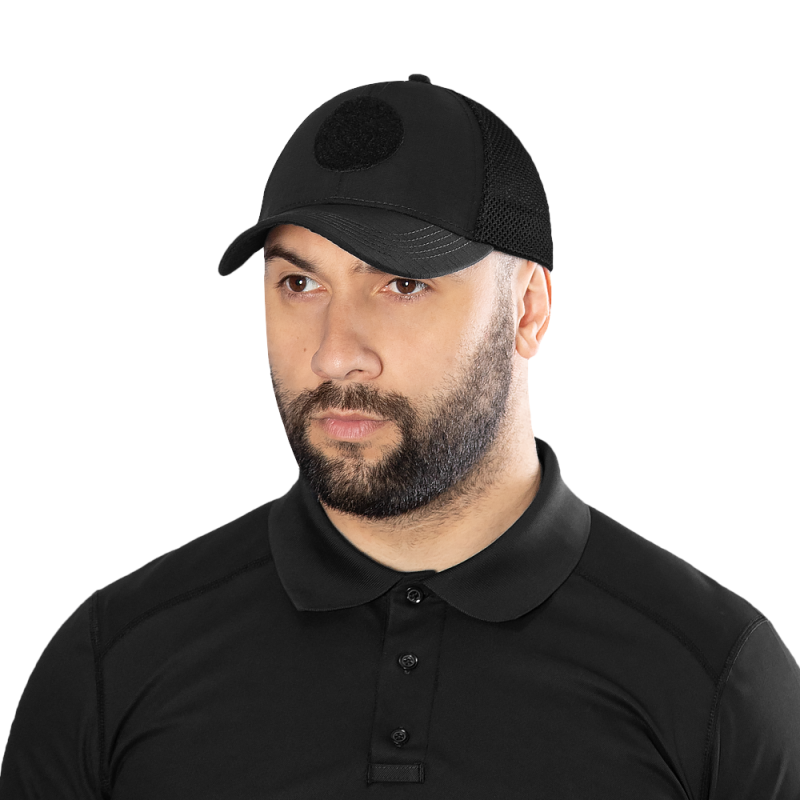 CAMO-TEC БЕЙСБОЛКА НПУ MESH RIP-STOP STRETCH BLACK 8933