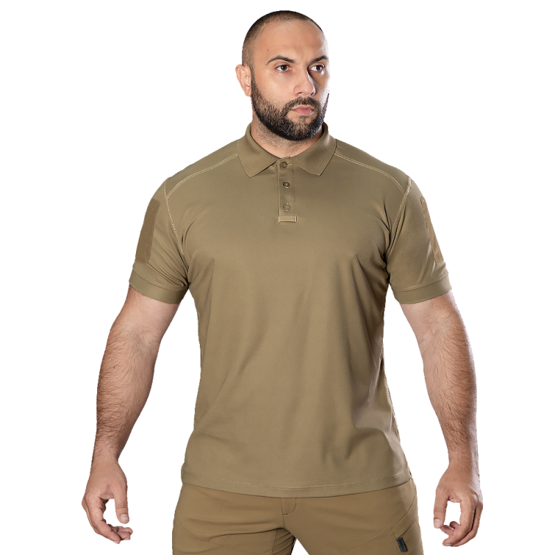 CAMO-TEC ПОЛО PATROL 2.0 COOLPASS PIQUE LT TAN 8938