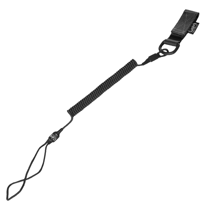 CAMO-TEC СТРАХОВОЧНЫЙ ШНУР STANDARD D-КОЛЬЦО BLACK 9074