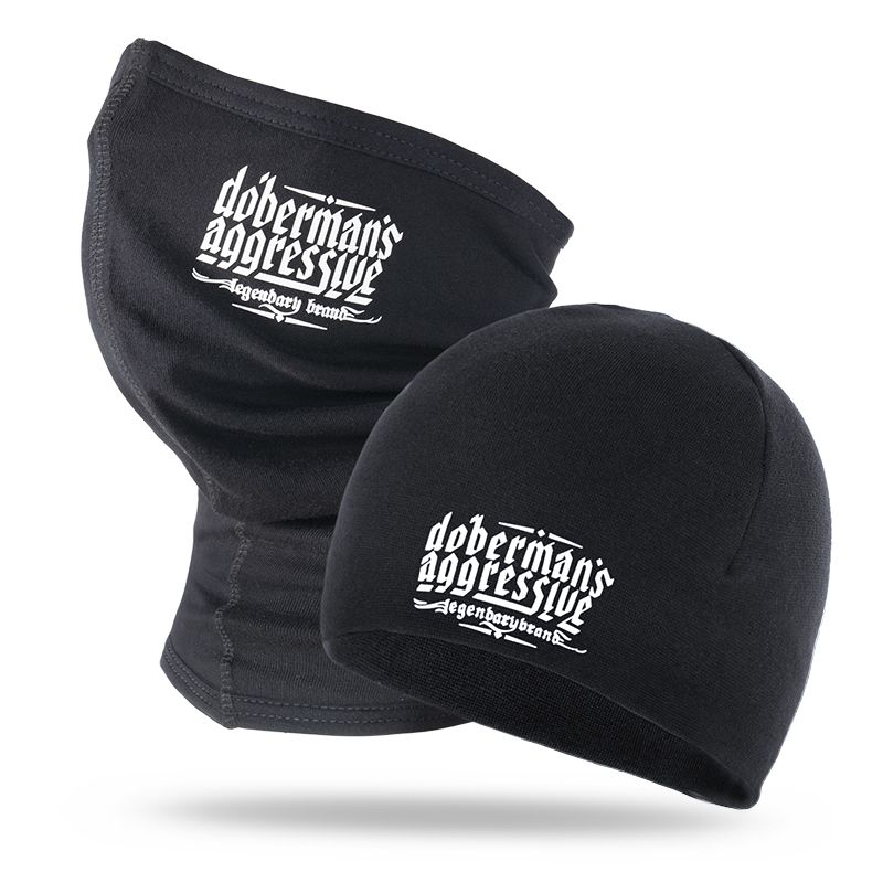 DOBERMANS AGGRESSIVE КОМПЛЕКТ ШАПКА ТА СНУД SET01BK