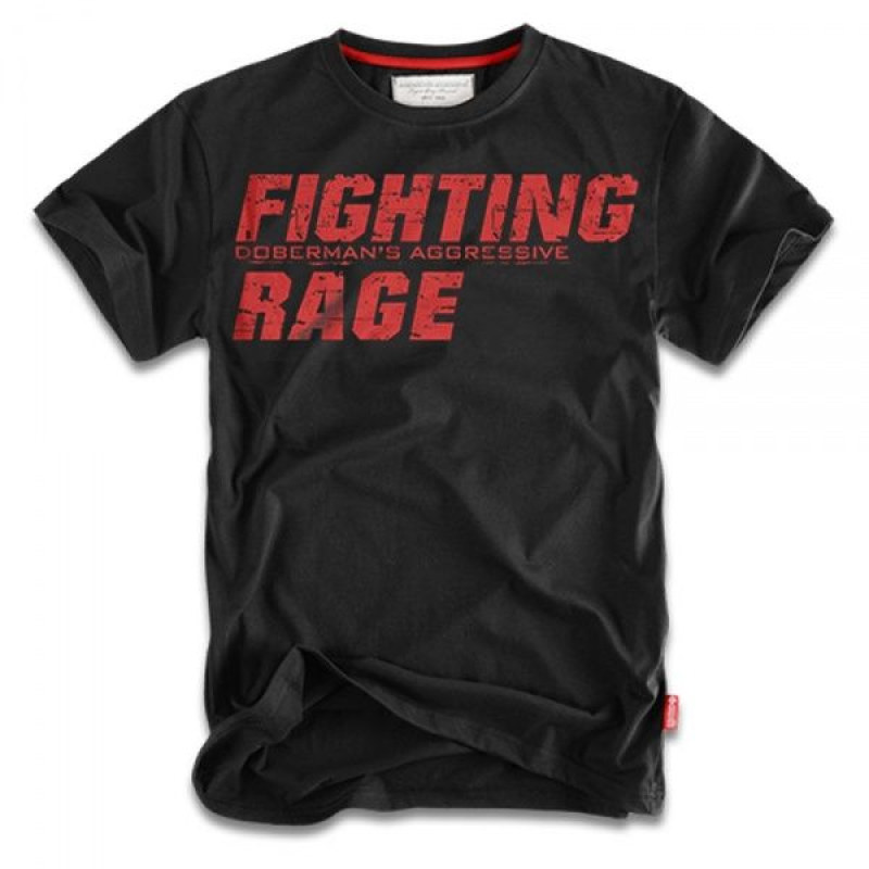DOBERMANS AGGRESSIVE ФУТБОЛКА FIGHTING RAGE TS26BK
