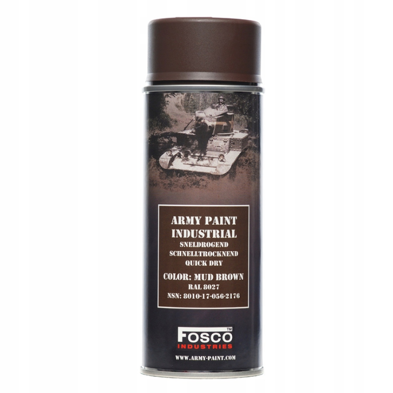 FOSCO КРАСКА MUD BROWN RAL 8027 HS2020