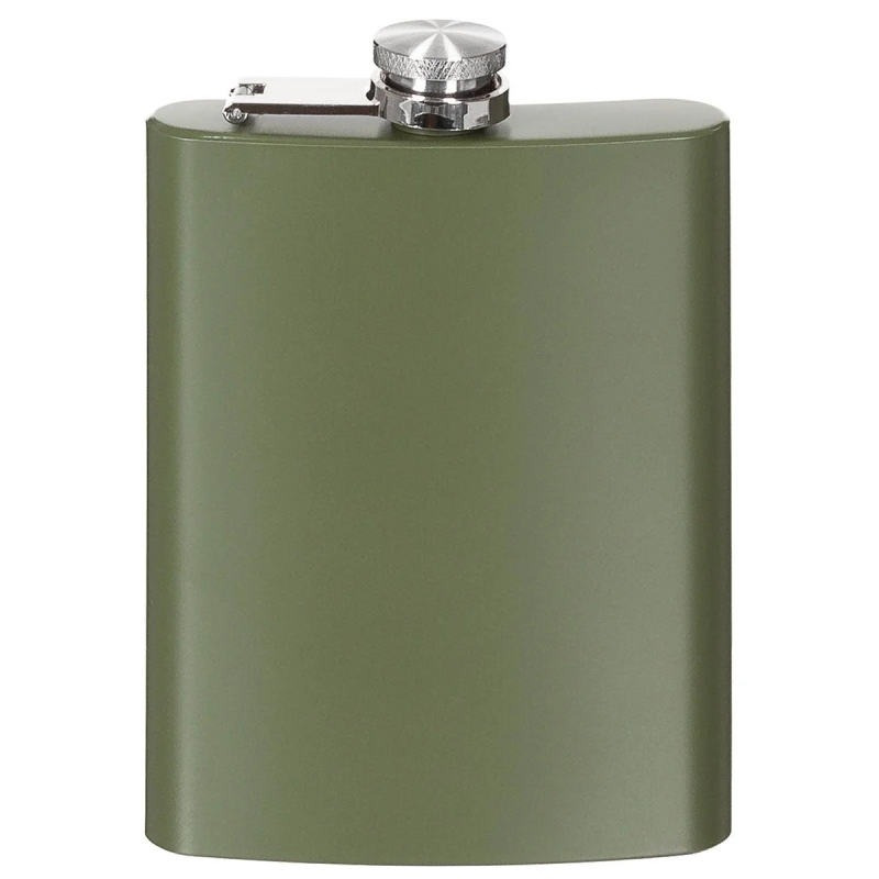 FOX OUTDOOR ФЛЯГА СТАЛЕВА HIP FLASK OLIVE 33275A