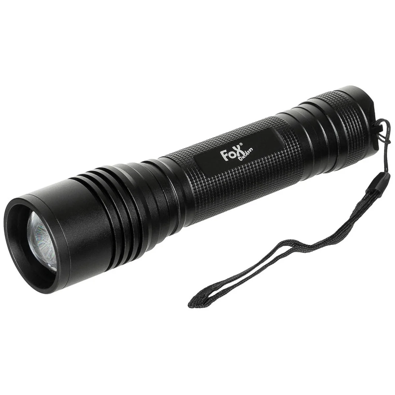 FOX OUTDOOR ЛІХТАР РУЧНИЙ SECURITY LED BLACK 26372
