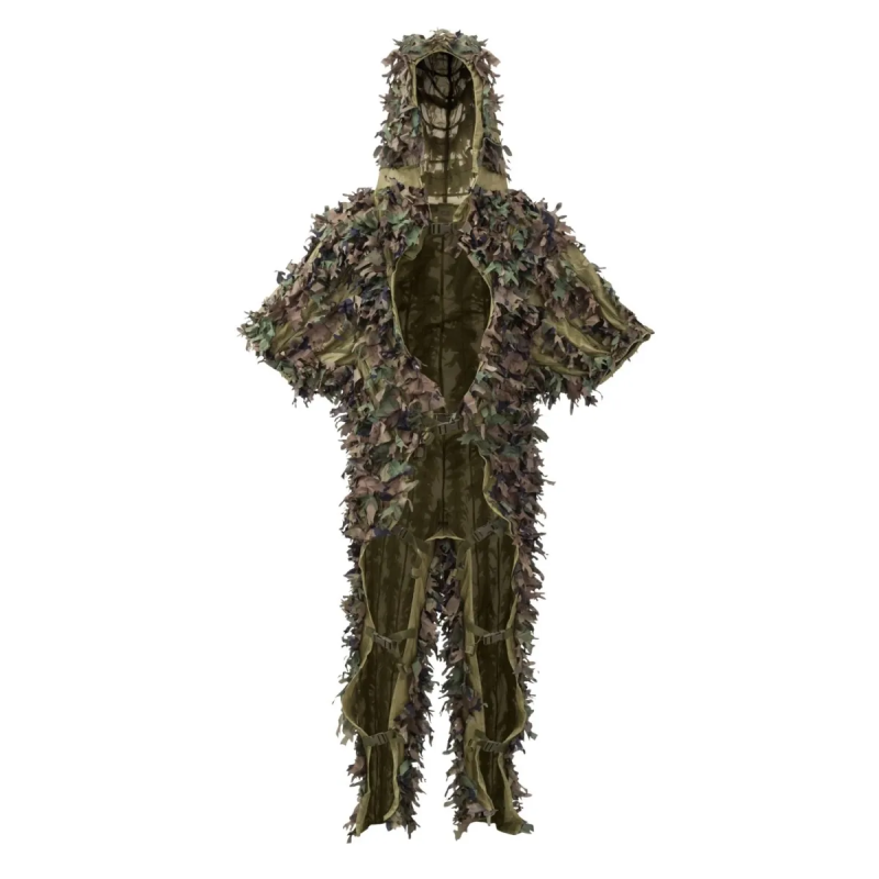 HELIKON-TEX КОСТЮМ LEAF GHILLIE SET CAMOUFLAGE SUIT WOODLAND 30985