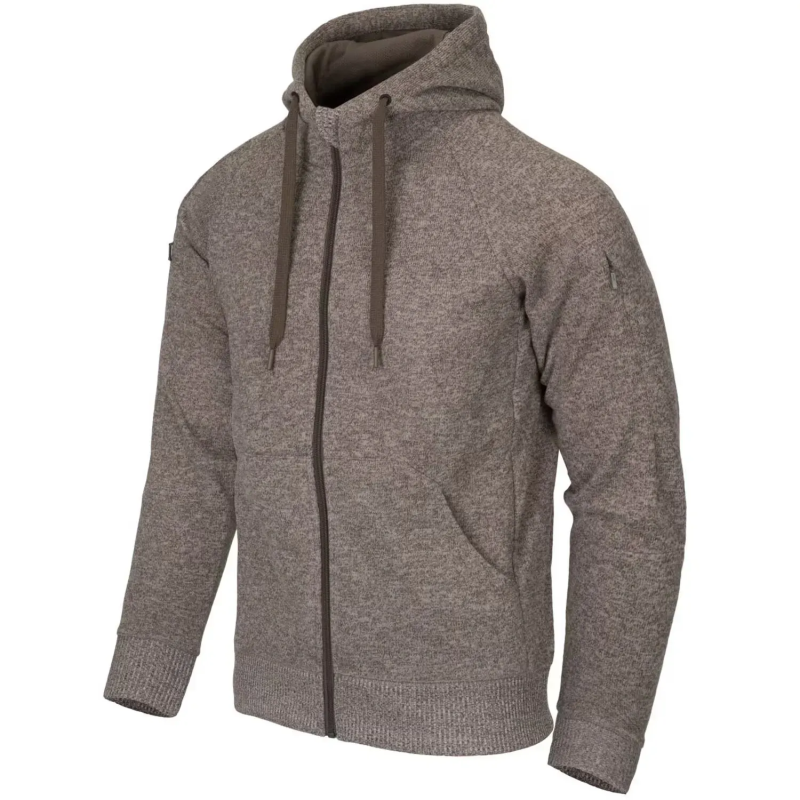HELIKON-TEX КОФТА COVERT TACTICAL HOODIE LIGHT BROWN MELANGE BL-CHF-SF-M6