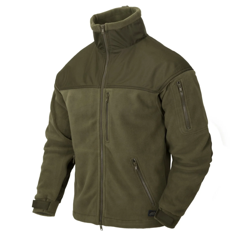 HELIKON-TEX КУРТКА CLASSIC ARMY FLEECE OLIVE GREEN BL-CAF-FL-02