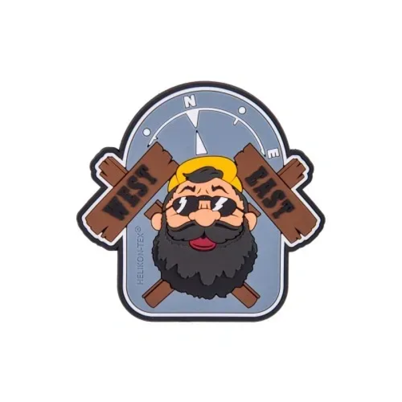 HELIKON-TEX НАШИВКА BEARDMAN OUTBACK OD-BMO-RB-19