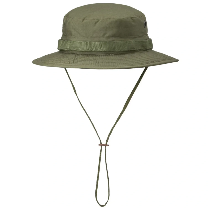 HELIKON-TEX ПАНАМА BOONIE - POLYCOTTON RIPSTOP OLIVE GREEN KA-BON-PR-02