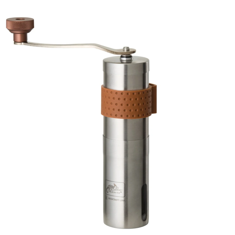 HELIKON-TEX ПОРТАТИВНА КАВОМОЛКА CAMP HAND COFFEE НЕРЖАВІЙКА AC-HCG-SS-15
