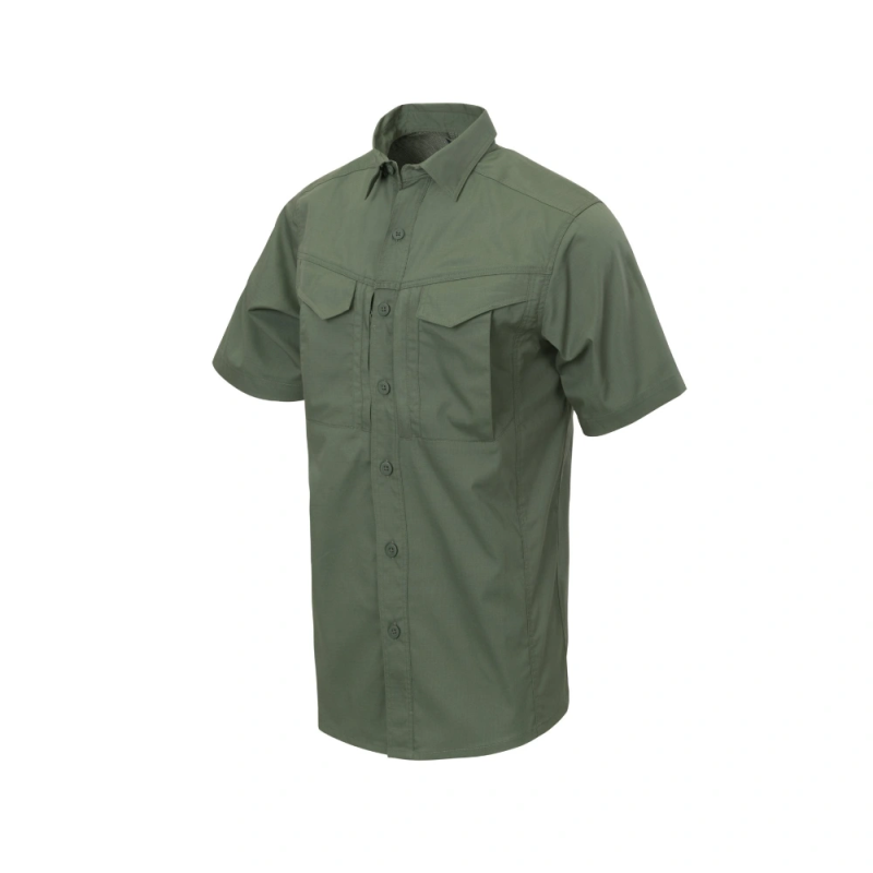 HELIKON-TEX СОРОЧКА DEFENDER MК2 КОРОТКИЙ РУКАВ OLIVE KO-DS2-PR-02