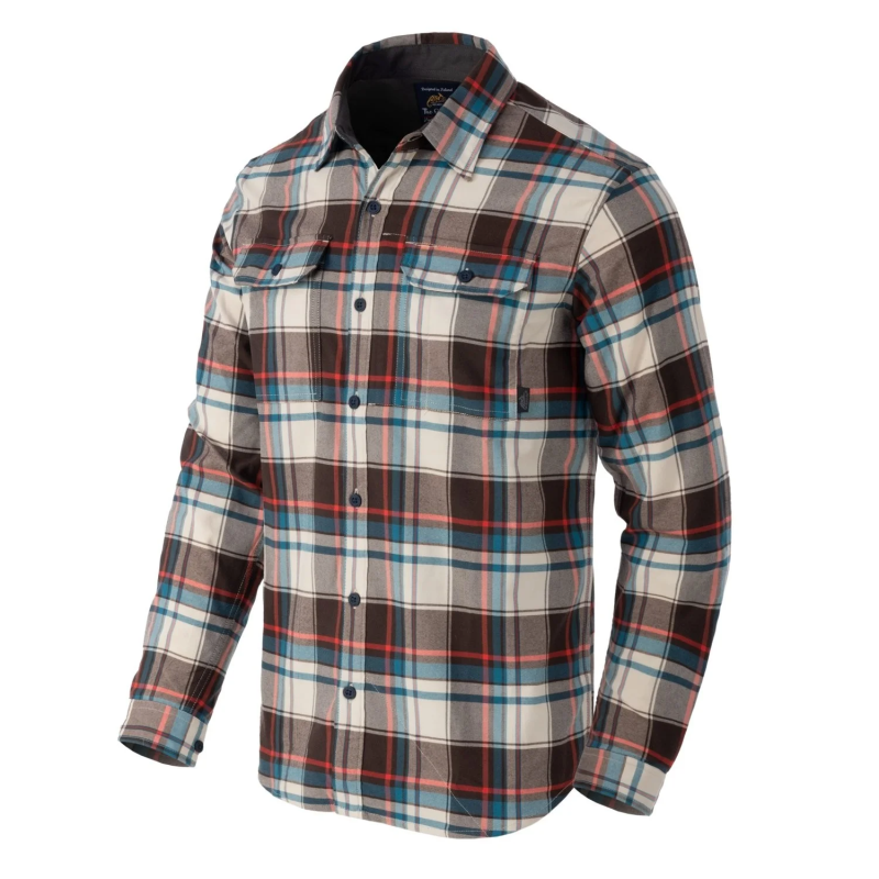 HELIKON-TEX РУБАШКА GREYMAN NYLON FOGGY MEADOW PLAID KO-GMN-NS-PI