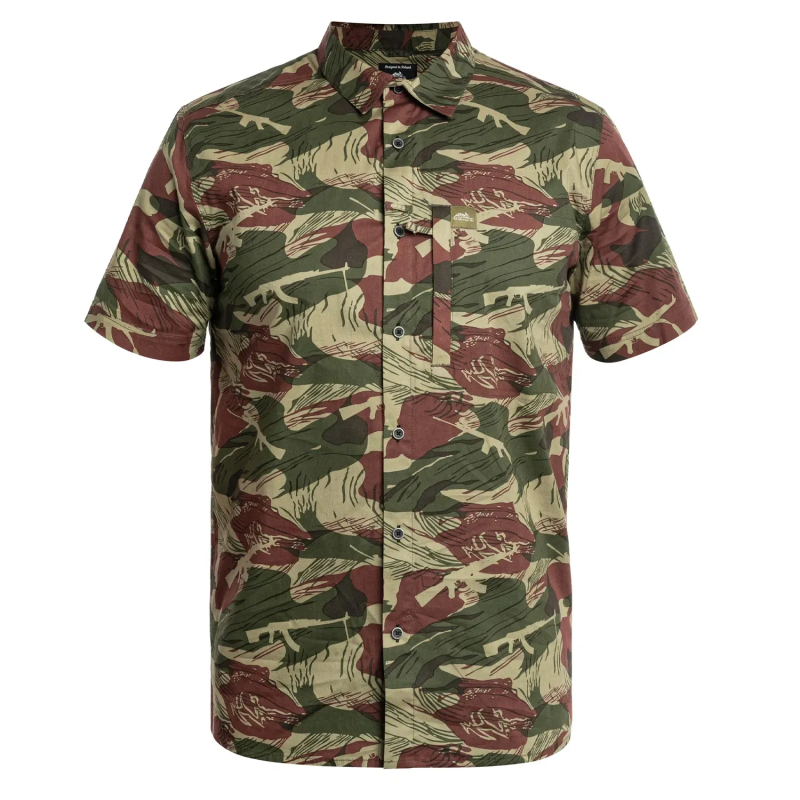 HELIKON-TEX РУБАШКА TACTICAL HAWAIIAN SHORT SLEEVE BRUSHSTROKE CAMO KO-HAW-CB-1S
