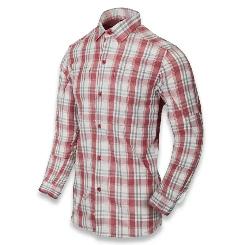 HELIKON-TEX СОРОЧКА TRIP - NYLON BLEND RED PLAID KO-TRI-NB-P7