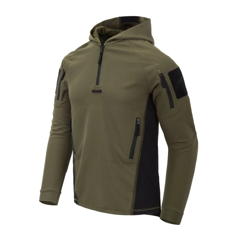 HELIKON-TEX ТАКТИЧНА СОРОЧКА RANGE HOODIE OLIVE GREEN BL-BRH-TC-0201A