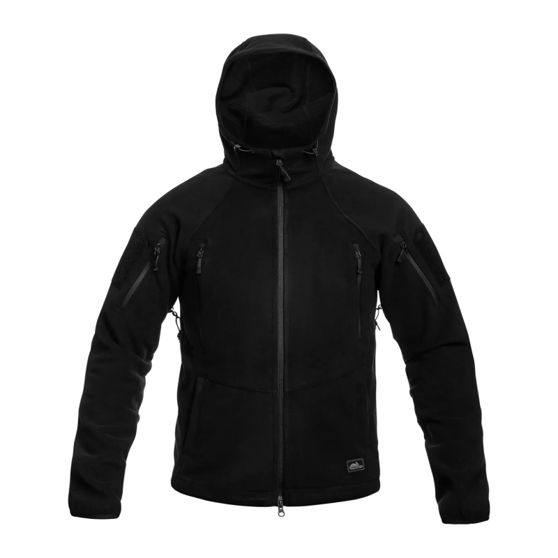 HELIKON-TEX ФЛИСОВАЯ КОФТА PATRIOT MK2 HYBRID FLEECE BLACK BL-PJ2-FH-01