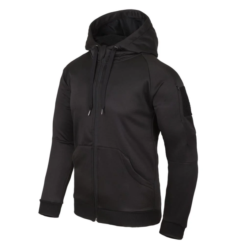HELIKON-ТЕХ ТОЛСТОВКА НА БЛИСКАВЦІ TACTICAL HOODIE BLACK BL-UHF-PO-01