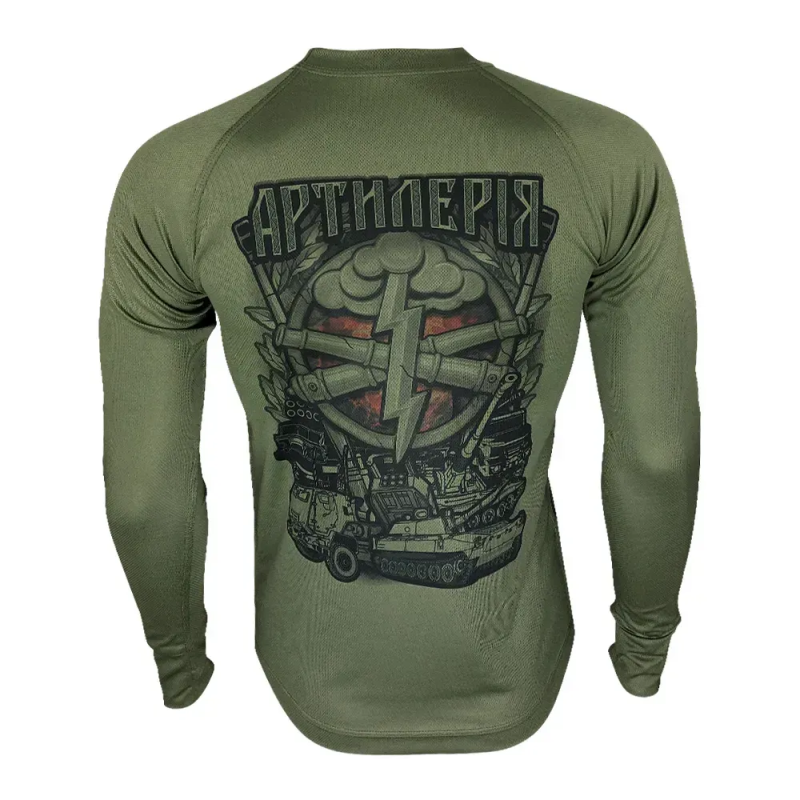 KRAMATAN TACTICAL DESIGN ЛОНГСЛИВ АРТИЛЕРИЯ OLIVE