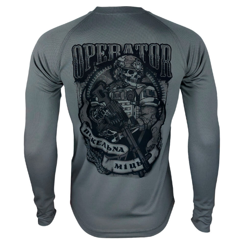 KRAMATAN TACTICAL DESIGN ЛОНГСЛИВ OPERATOR GREY
