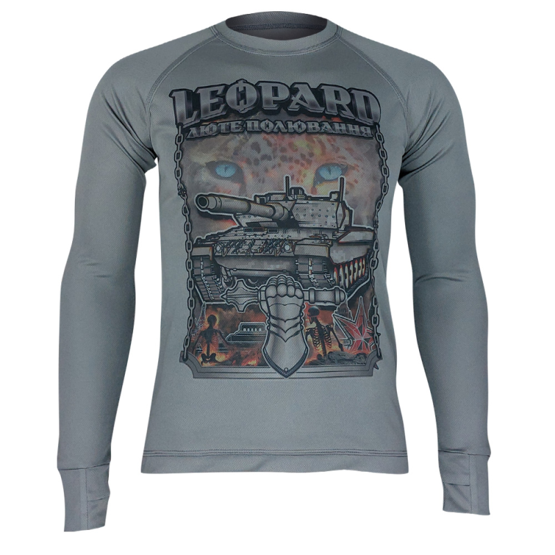 KRAMATAN TACTICAL DESIGN ЛОНГСЛИВ LEOPARD ЛЮТАЯ ОХОТА GREY