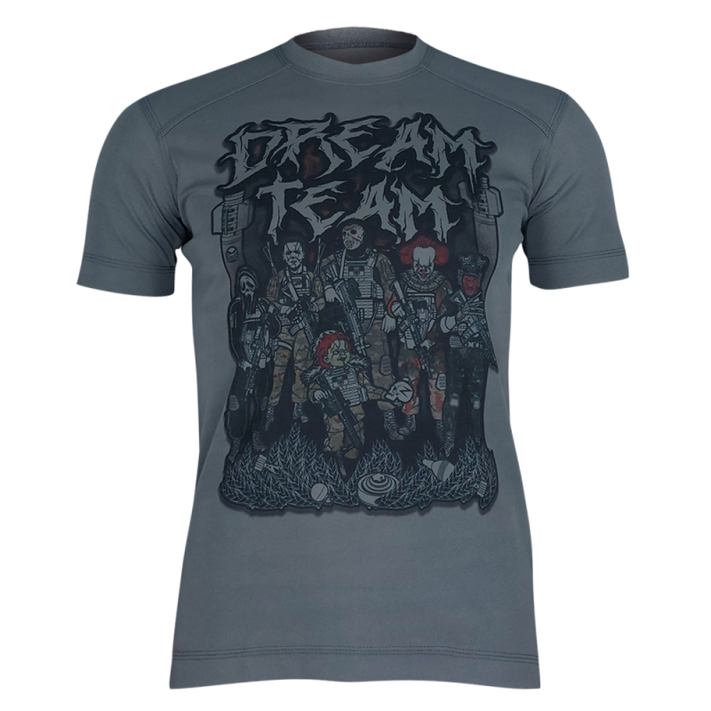KRAMATAN TACTICAL DESIGN ФУТБОЛКА DREAM TEAM GREY